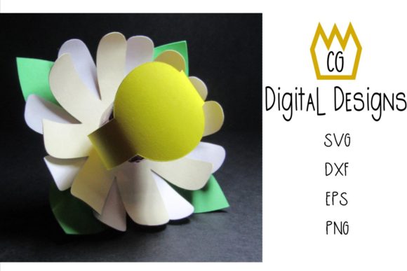 3D Lollipop Daisy: A Sweet Digital Design Asset