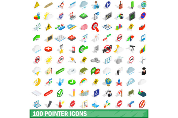 Enhancing User Experience with the 100 Pointer Icons Set