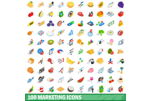 Evaluating the 100 Marketing Icons Set for Professional Design Projects